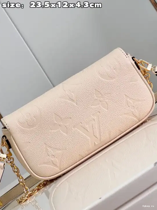 Ivy-23.5*12*4.3cm VUITTON on Chain Wallet LOUIS 0616